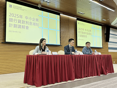 中小企銀行貸款 享四厘利息補貼 