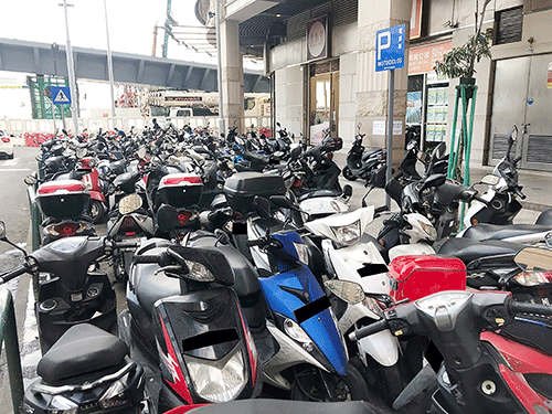 擅移他人合法停泊鐵馬 擬罰1500元