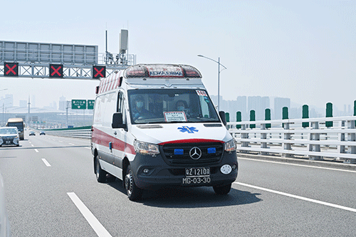 琴澳跨境救護車 實現點對點直通